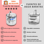 Fuente de agua para mascotas